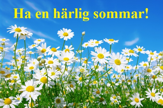Önskar er en härlig sommar! - Mad In Sweden